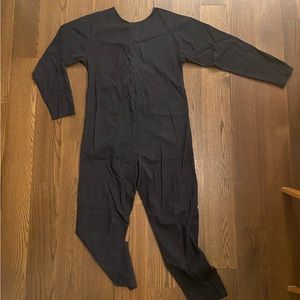 Baserange organic cotton jumpsuit - M - washed Navy